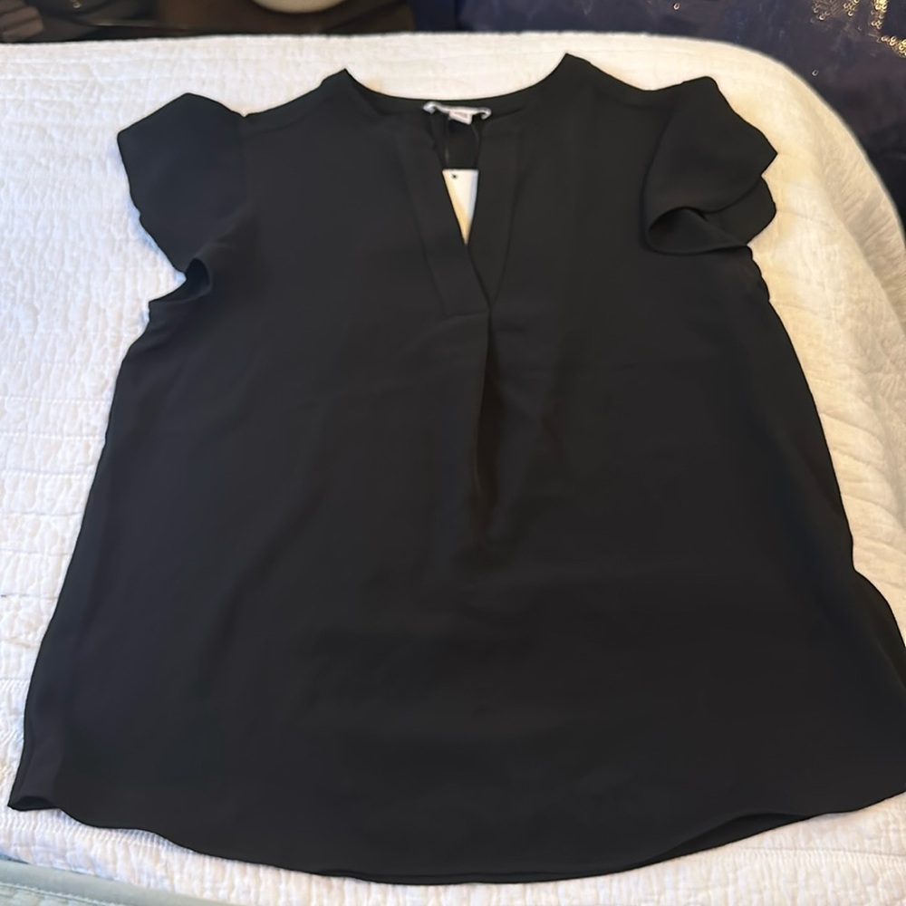 Black Calvin Klein blouse, size small
